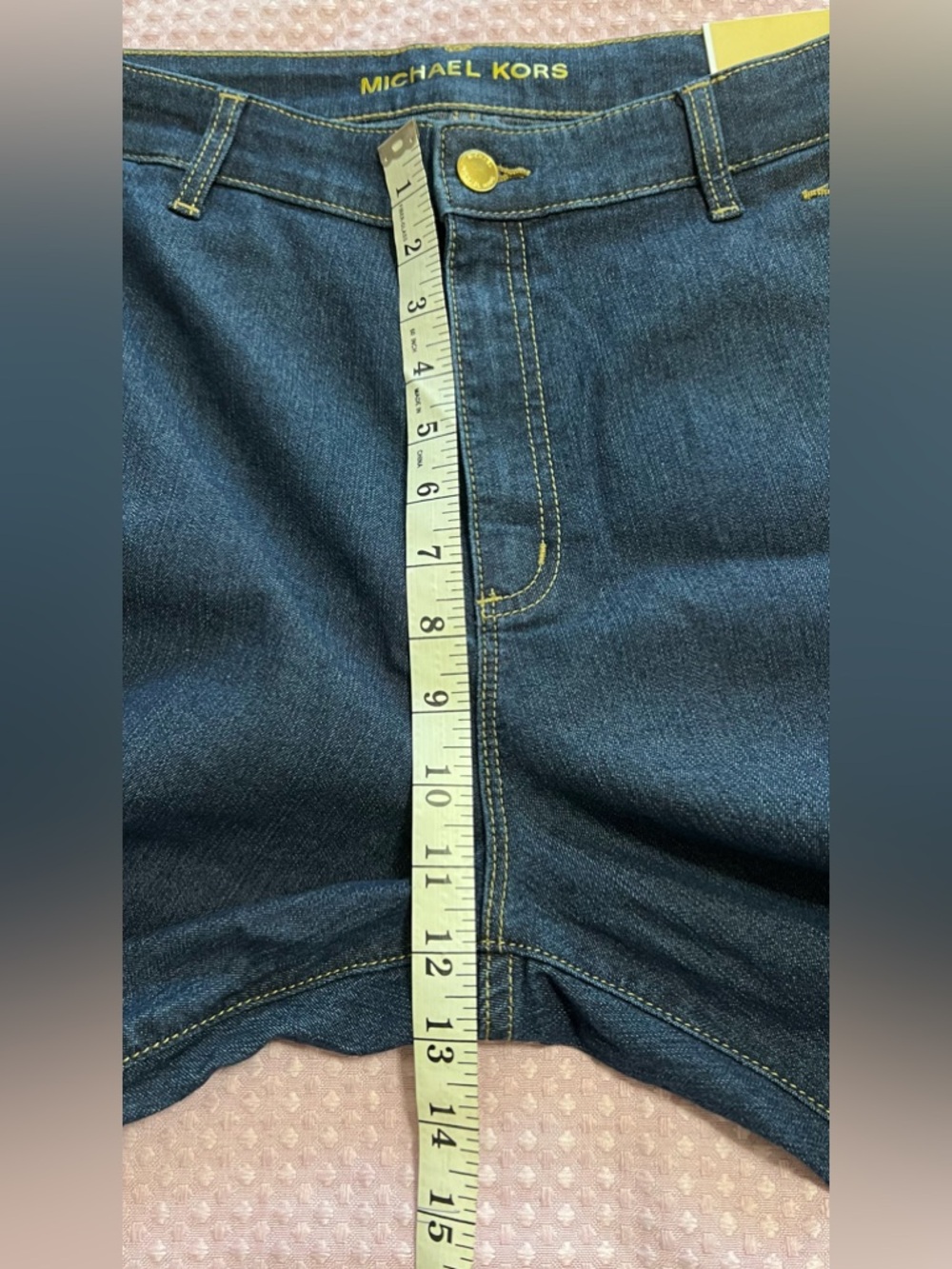 Michael Kors Dark Blue Flared Jeans * - Picture 5 of 8